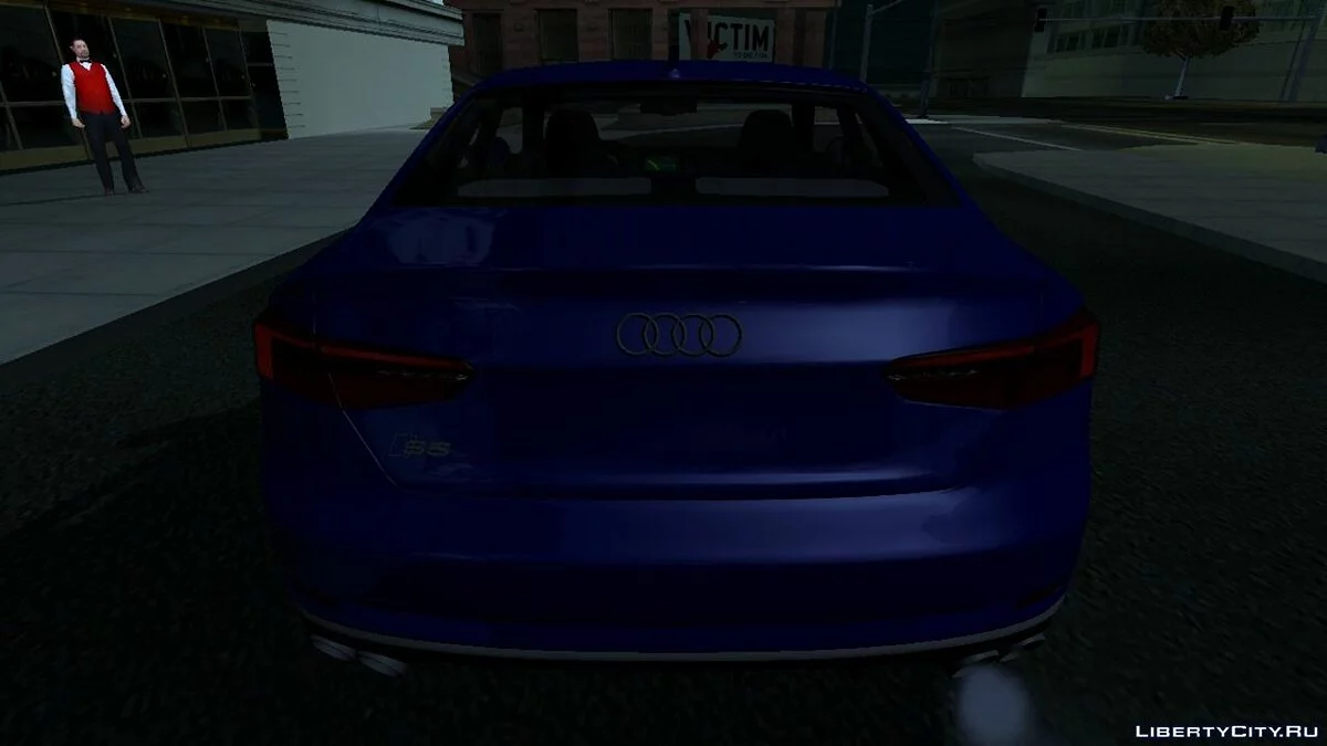 Audi S5 2017 (только DFF) / GTA San Andreas (iOS, Android)