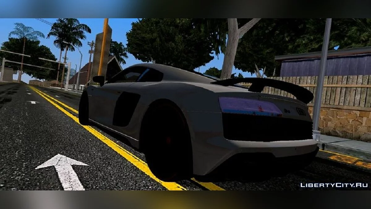 Audi R8 V10 Decennium [BETA] / GTA San Andreas (iOS, Android)