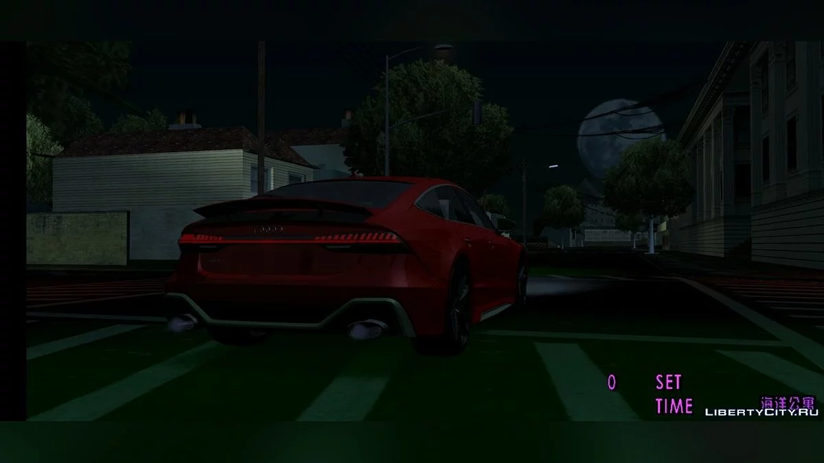 2020 Audi RS7 / GTA San Andreas (iOS, Android)
