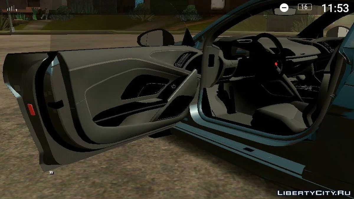 Audi R8 V10+ (только DFF) / GTA San Andreas (iOS, Android)