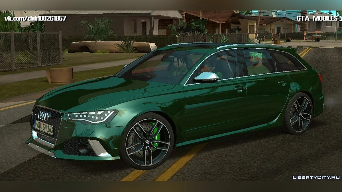Audi RS6 Avant (Гражданская и полицейская версии) / GTA San Andreas (iOS, Android)