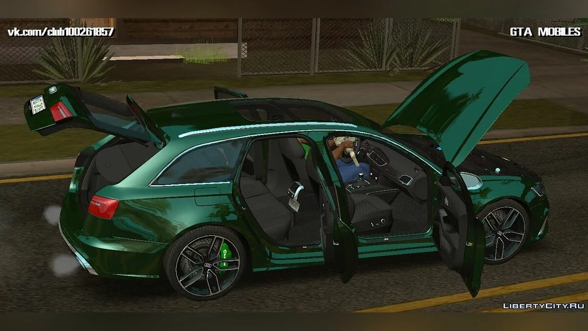 Audi RS6 Avant (Гражданская и полицейская версии) / GTA San Andreas (iOS, Android)