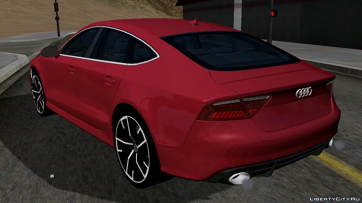 AUDI RS7 v2 (только DFF) / GTA San Andreas (iOS, Android)