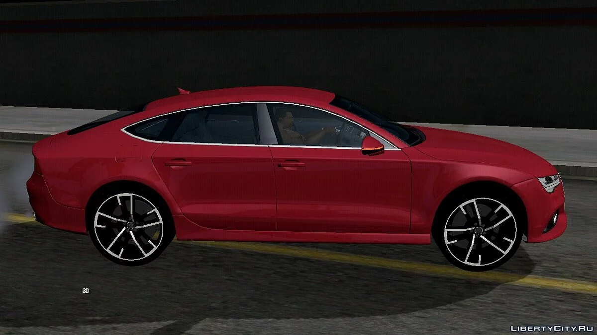 AUDI RS7 v2 (только DFF) / GTA San Andreas (iOS, Android)