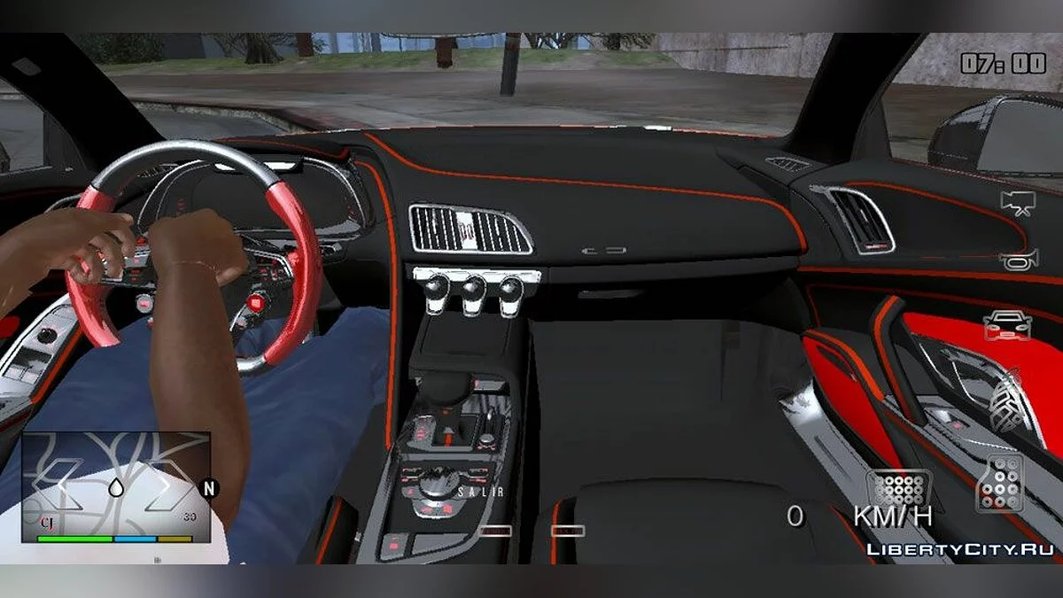 Audi R8 V10 (только DFF) / GTA San Andreas (iOS, Android)