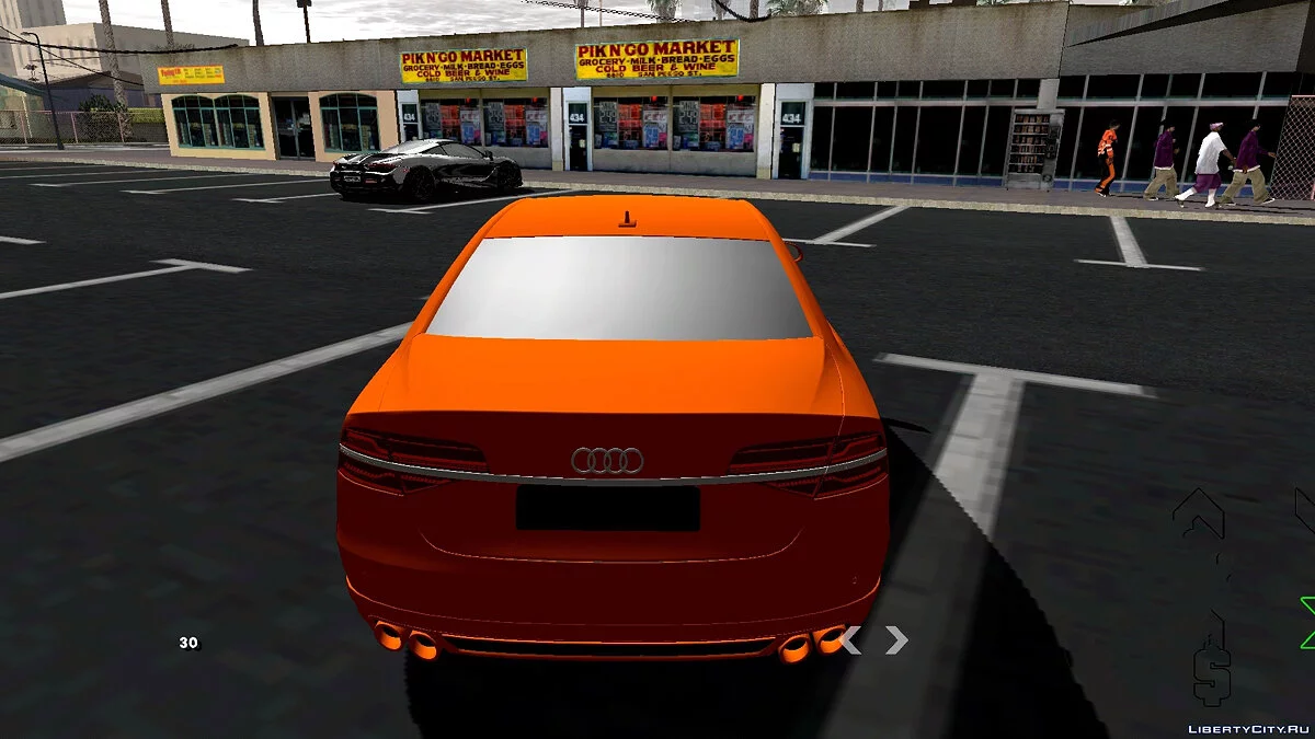 Audi A8 D4 / GTA San Andreas (iOS, Android)