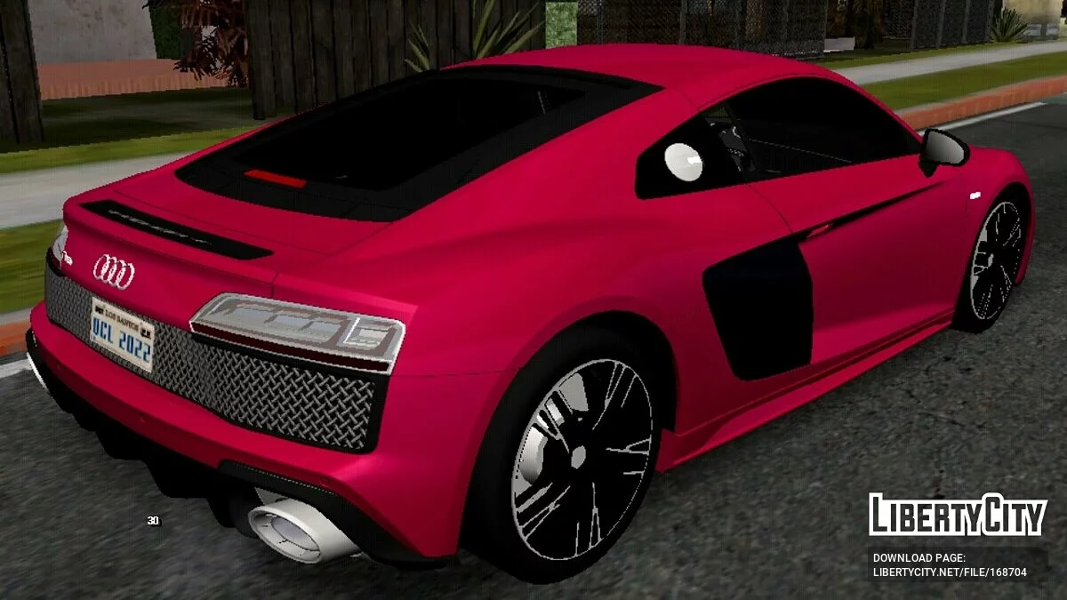 Audi R8 V10 2020 (только DFF) / GTA San Andreas (iOS, Android)