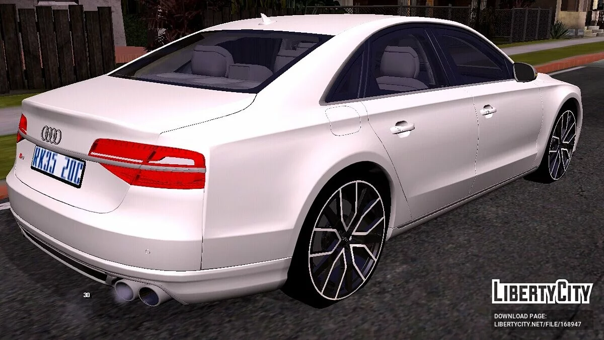 Audi S8 2016 (только DFF) / GTA San Andreas (iOS, Android)