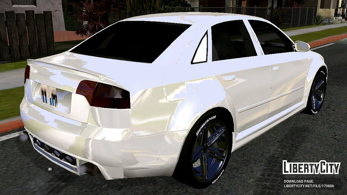 Audi RS4 Camo (только DFF) / GTA San Andreas (iOS, Android)