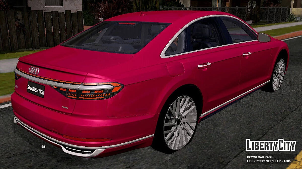 Audi A8L 2021 (только DFF) / GTA San Andreas (iOS, Android)