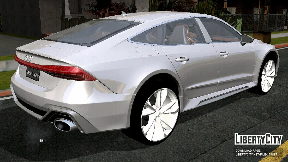 Audi Rs7 SportBack 2021 (только DFF) / GTA San Andreas (iOS, Android)