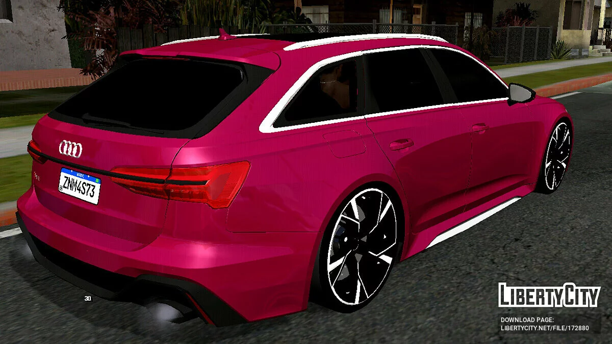 Audi RS6 2020 (только DFF) / GTA San Andreas (iOS, Android)