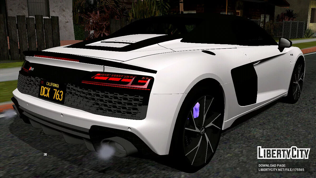 Audi R8 Spyder 2021 (только DFF) / GTA San Andreas (iOS, Android)
