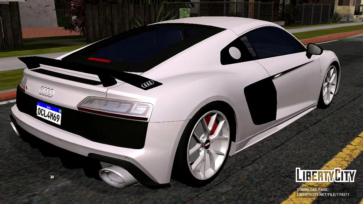 Audi R8 (только DFF) / GTA San Andreas (iOS, Android)