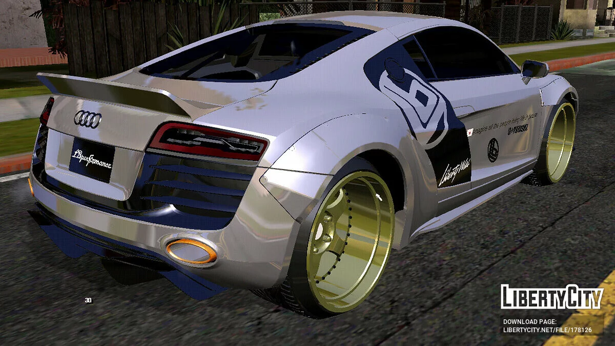 Audi R8 LB Perfomance (только DFF) / GTA San Andreas (iOS, Android)