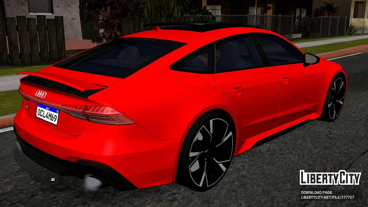 Audi RS7 2022 Sportback (только DFF) / GTA San Andreas (iOS, Android)