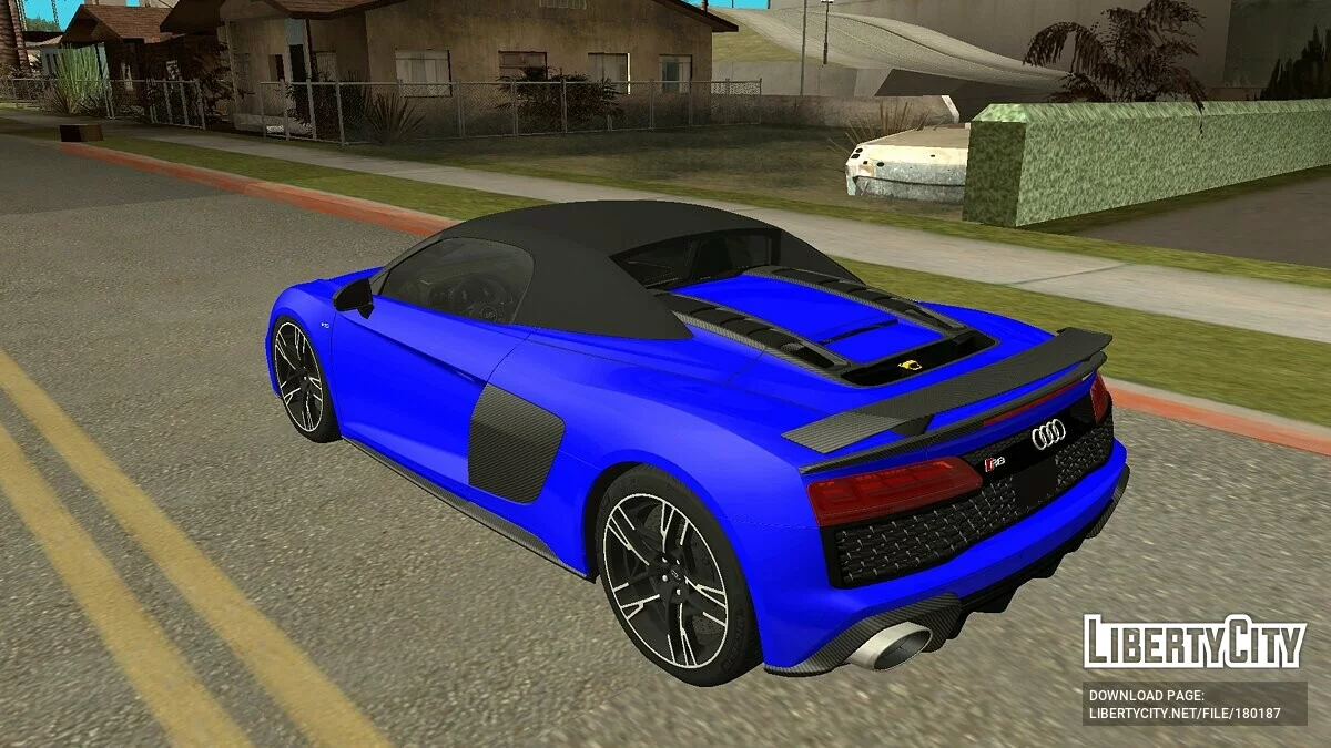 2020 Audi R8 Spyder / GTA San Andreas (iOS, Android)