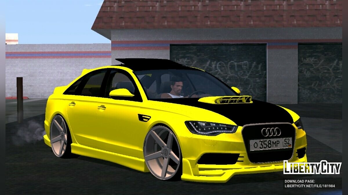 Скачать Audi A6 Tuning (только DFF) для GTA San Andreas (iOS, Android)