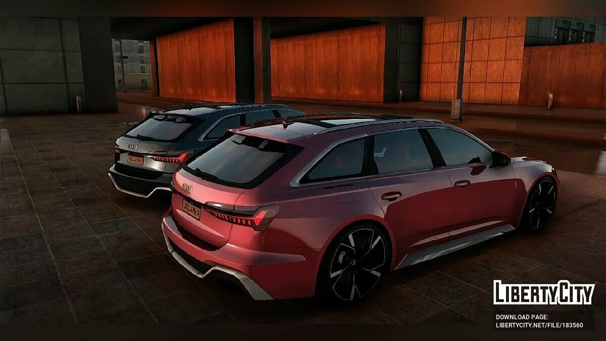 Audi RS6 Avant (только DFF) / GTA San Andreas (iOS, Android)