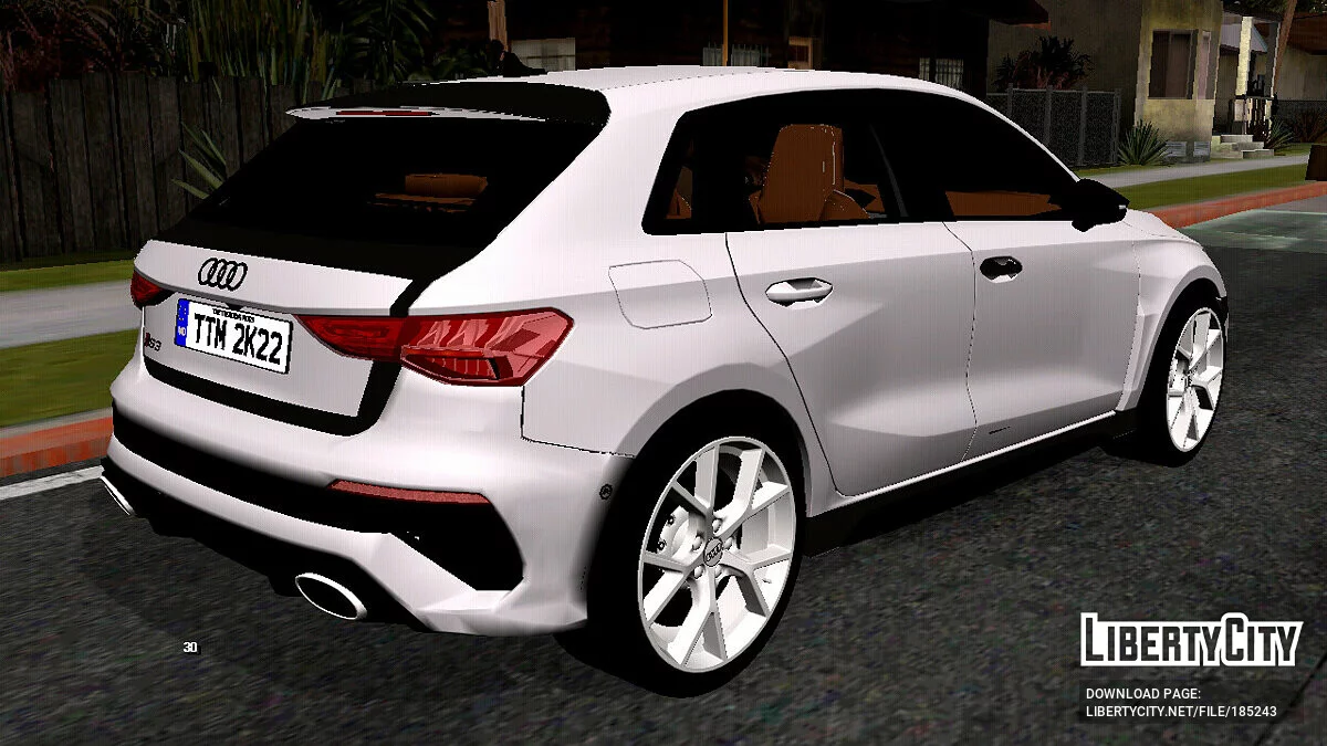 Audi RS3 2022 (только DFF) / GTA San Andreas (iOS, Android)