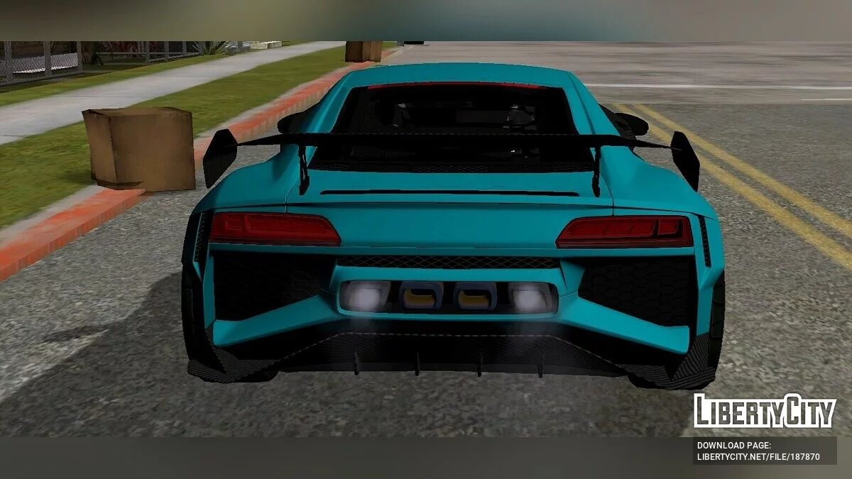 Audi R8 Hycade 2022 / GTA San Andreas (iOS, Android)