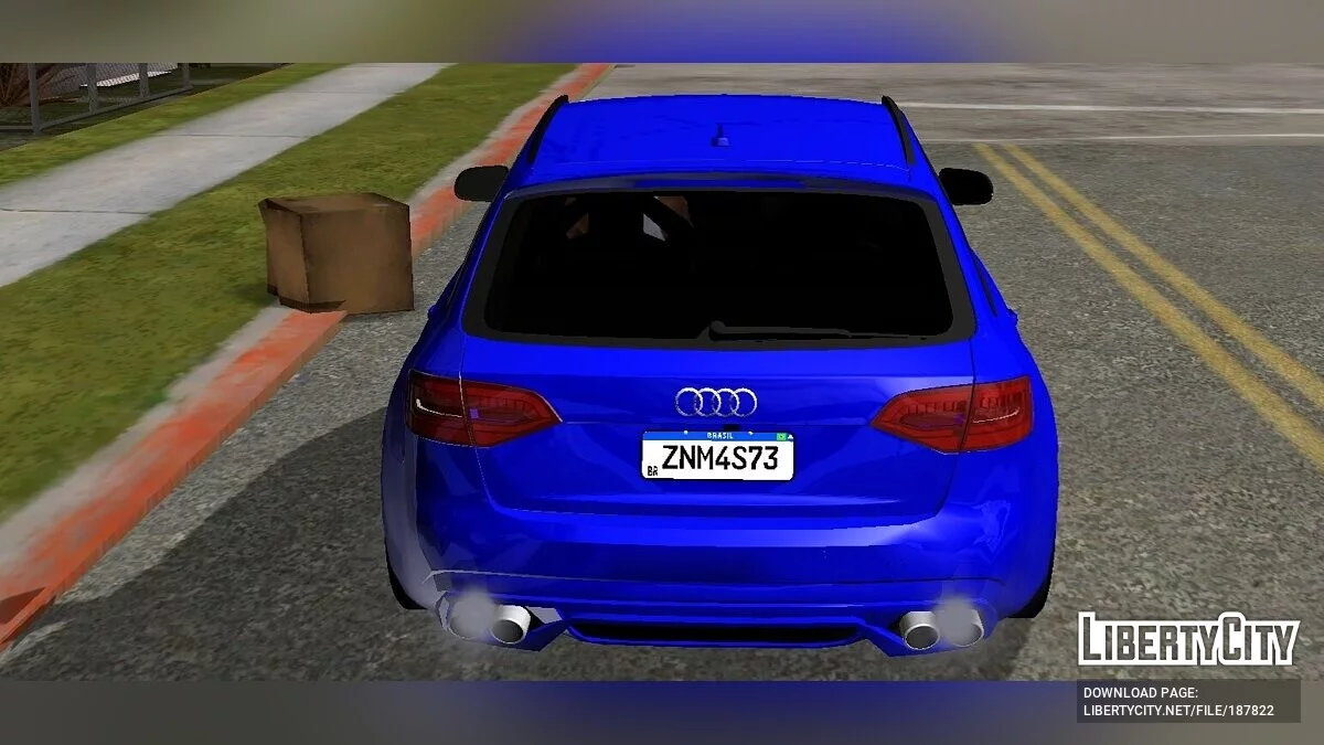 AUDI RS4 (только DFF) / GTA San Andreas (iOS, Android)