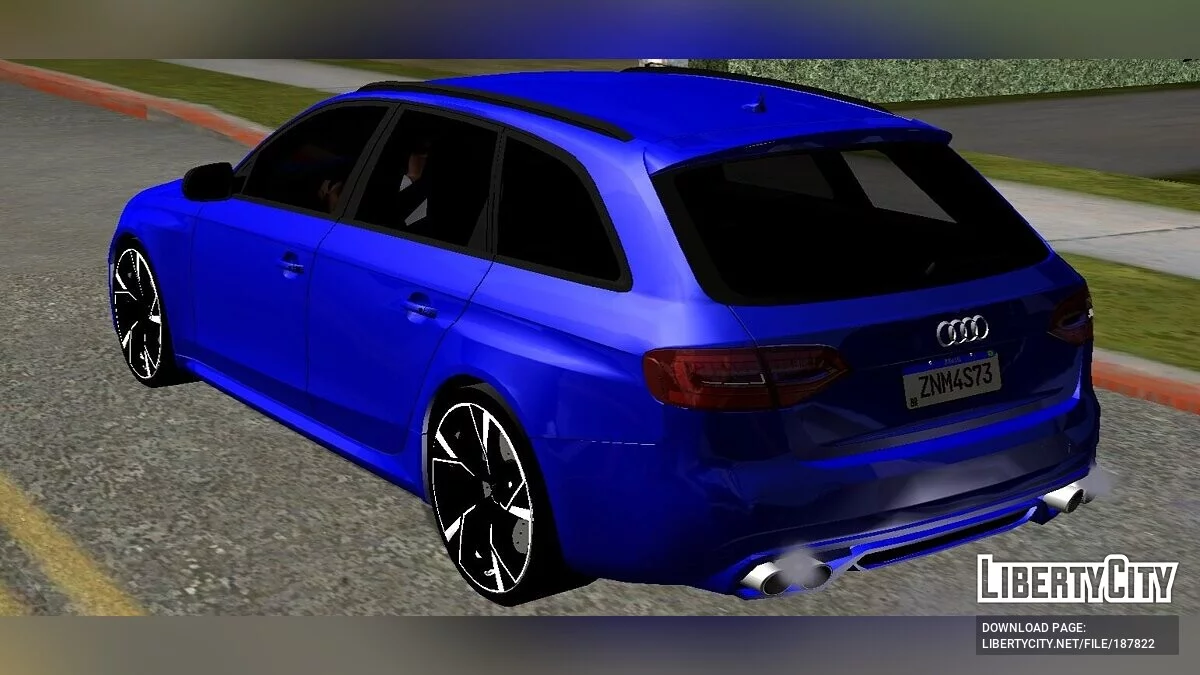 AUDI RS4 (только DFF) / GTA San Andreas (iOS, Android)