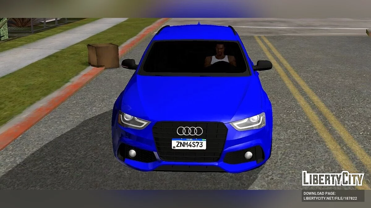 AUDI RS4 (только DFF) / GTA San Andreas (iOS, Android)
