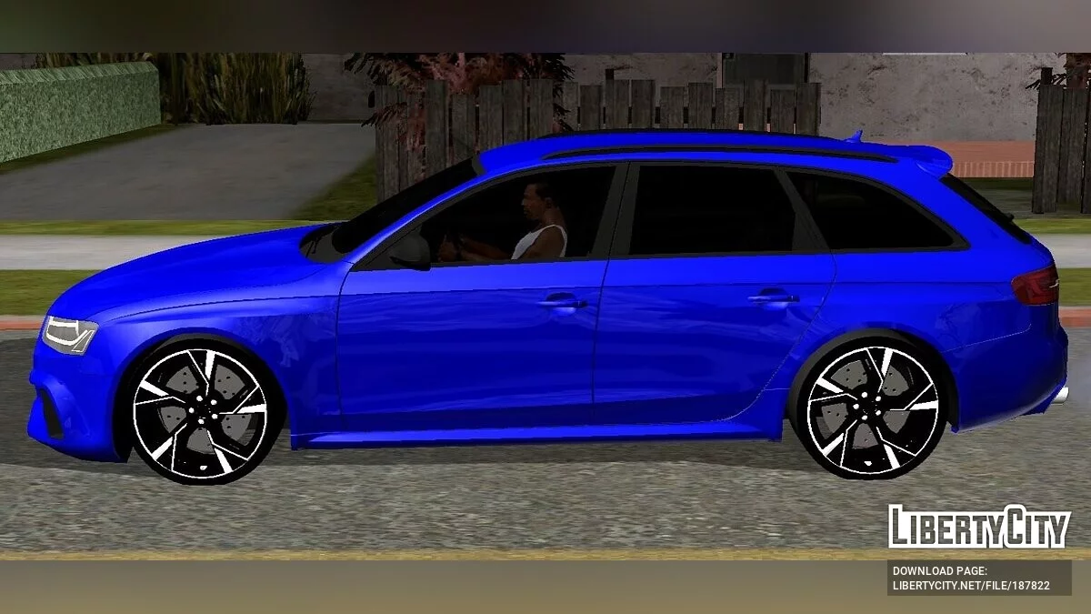 AUDI RS4 (только DFF) / GTA San Andreas (iOS, Android)
