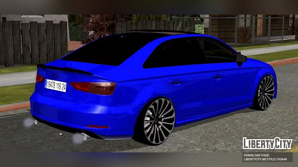 Audi S3 DZ / GTA San Andreas (iOS, Android)