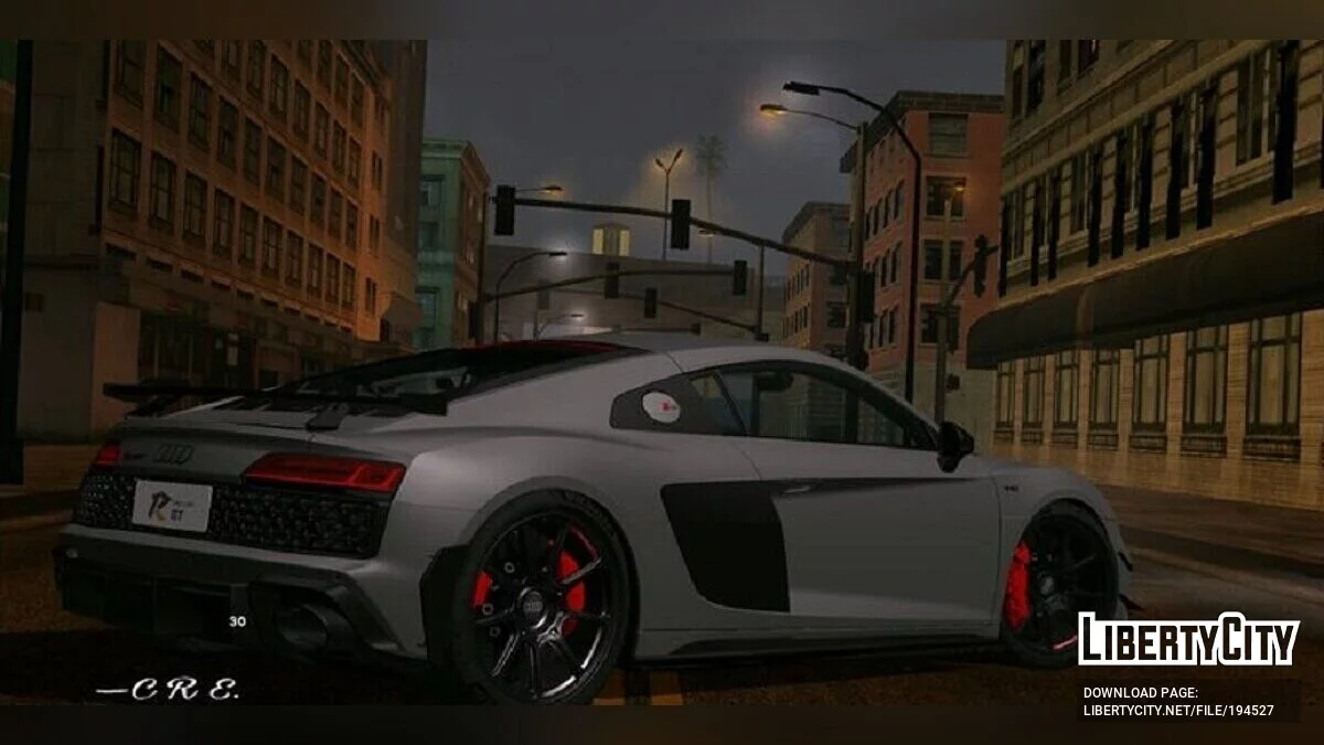 2023 Audi R8 GT RWD / GTA San Andreas (iOS, Android)