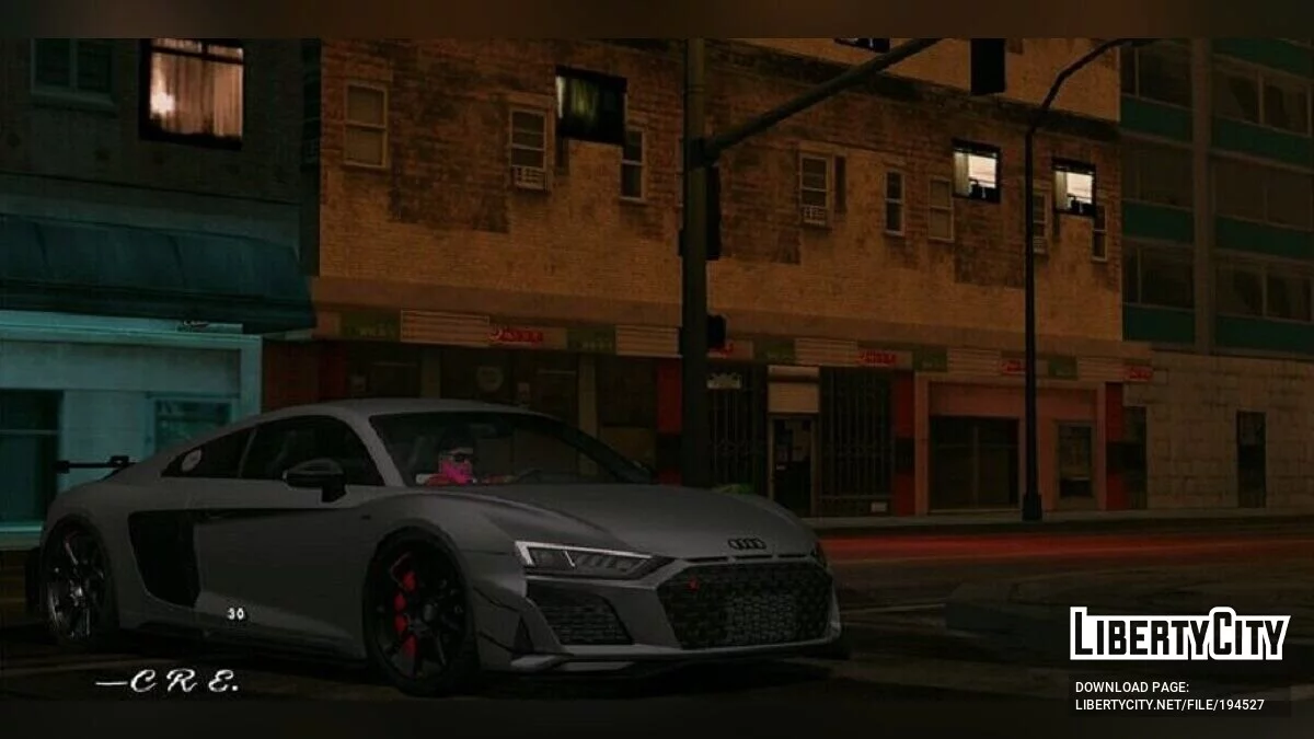 2023 Audi R8 GT RWD / GTA San Andreas (iOS, Android)