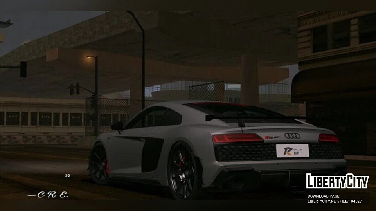 2023 Audi R8 GT RWD / GTA San Andreas (iOS, Android)