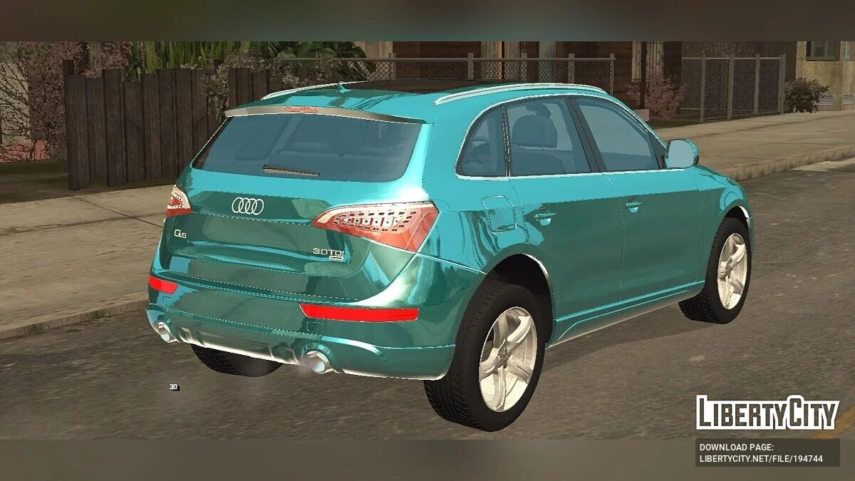 Audi Q5 2012 (только DFF) / GTA San Andreas (iOS, Android)