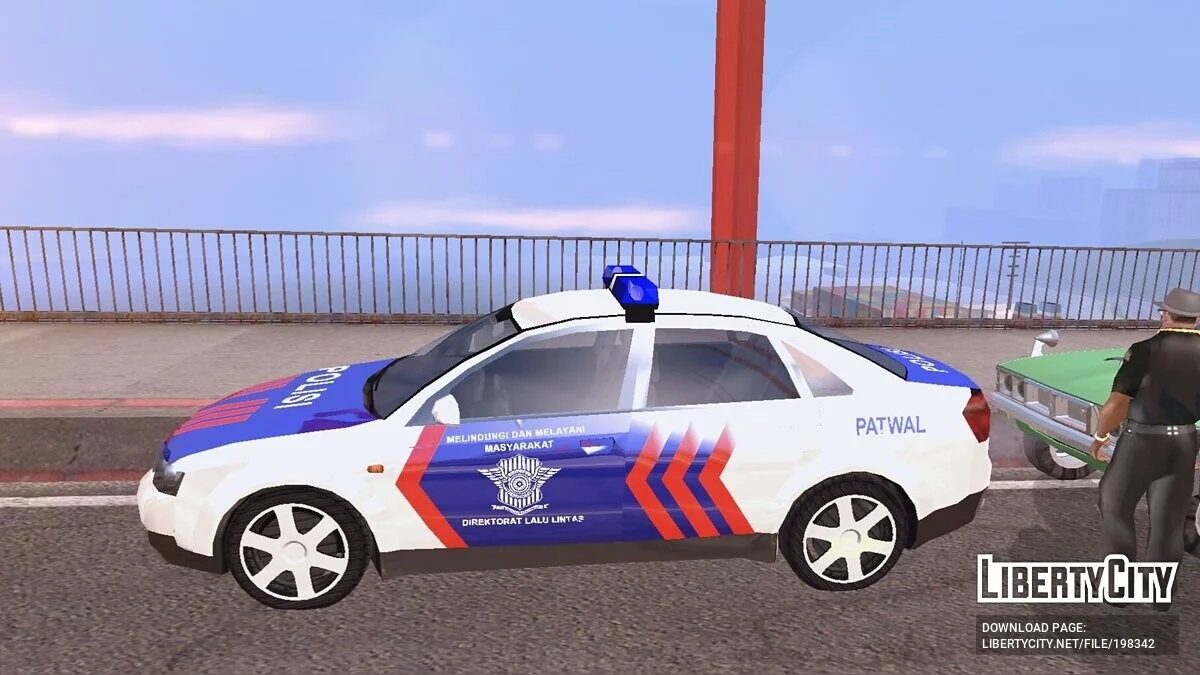 Audi A4 Полиция Patwal (только для DFF) / GTA San Andreas (iOS, Android)
