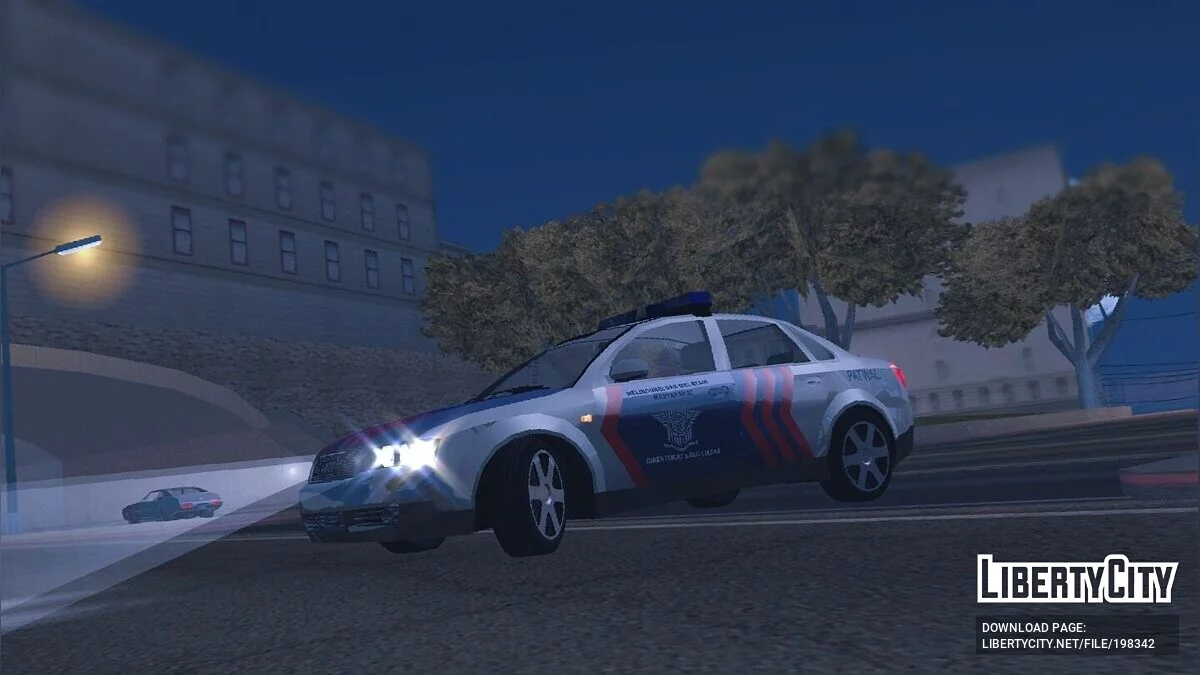 Audi A4 Полиция Patwal (только для DFF) / GTA San Andreas (iOS, Android)