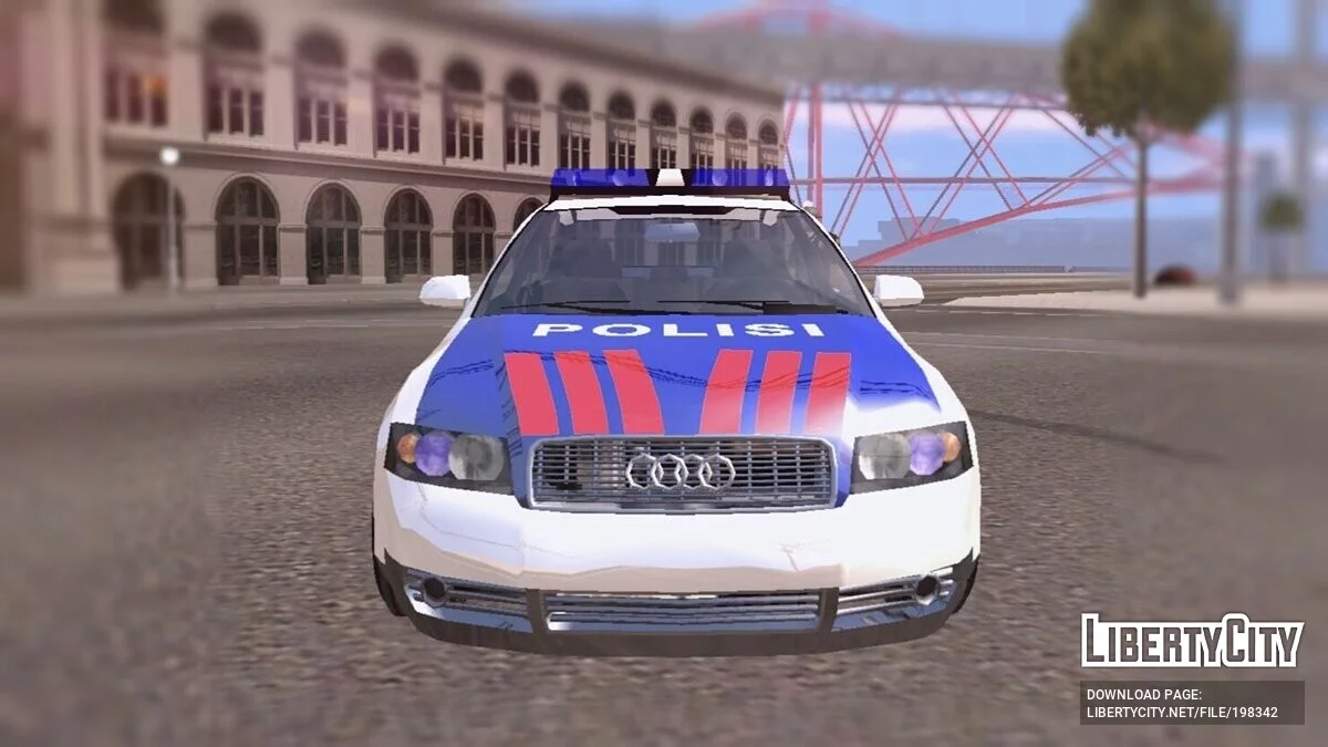 Audi A4 Полиция Patwal (только для DFF) / GTA San Andreas (iOS, Android)