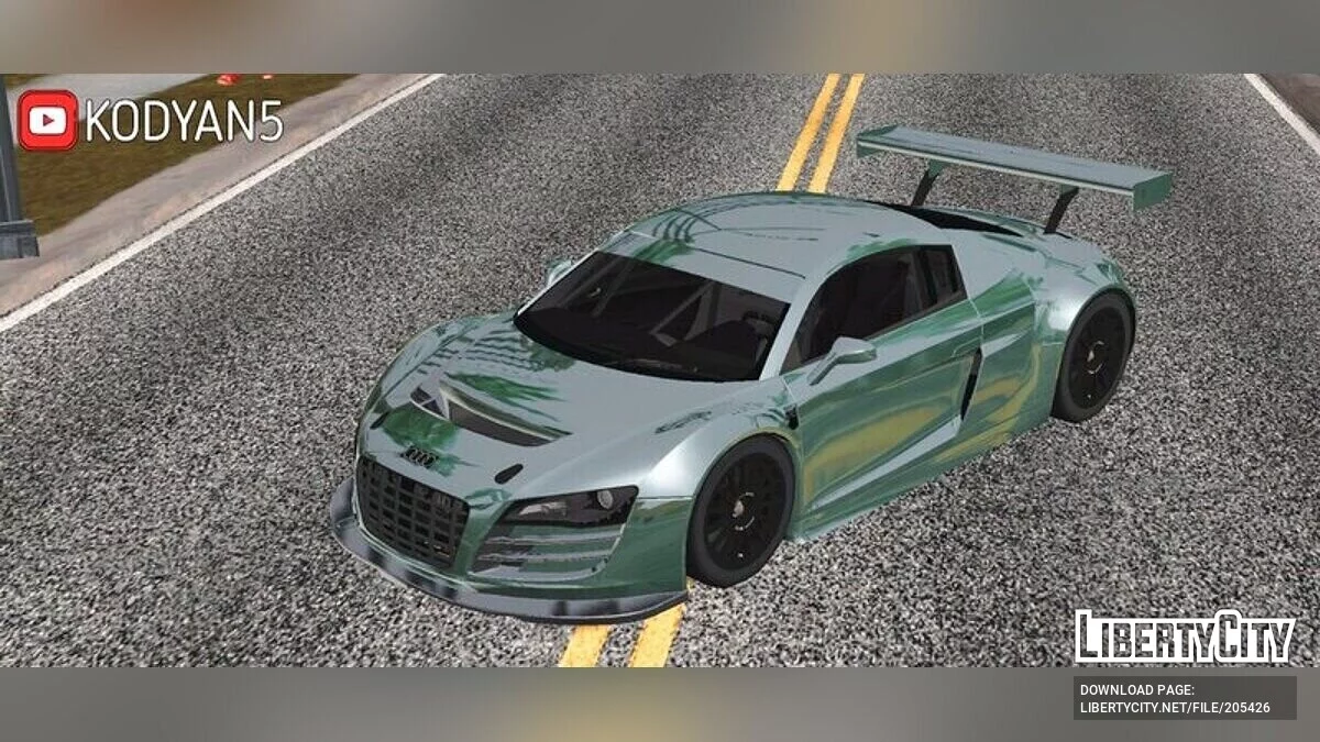 Audi R8 LMS / GTA San Andreas (iOS, Android)