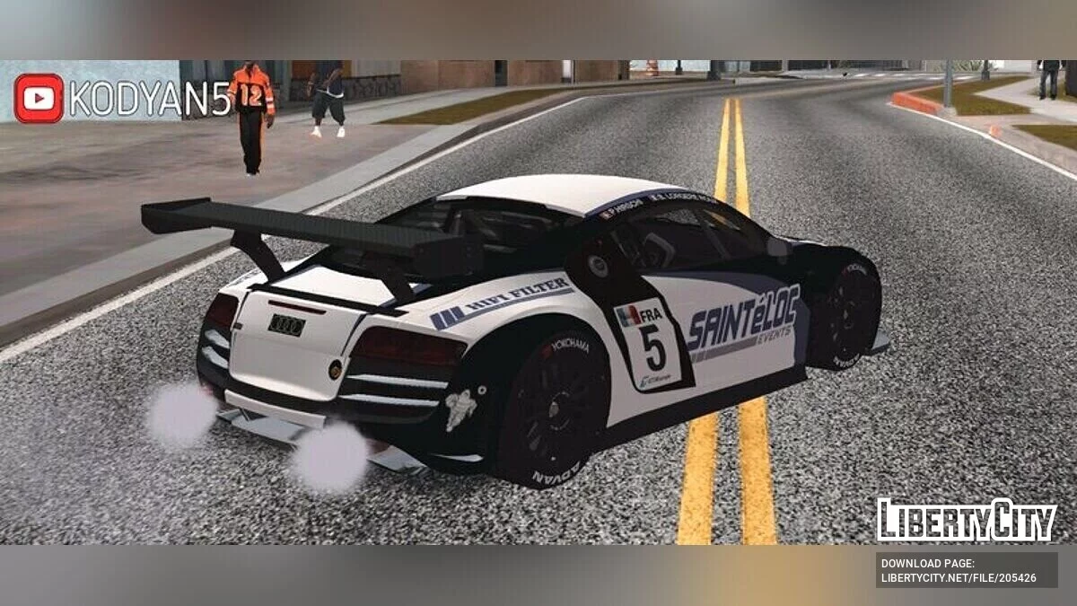 Audi R8 LMS / GTA San Andreas (iOS, Android)