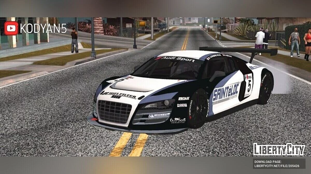Audi R8 LMS / GTA San Andreas (iOS, Android)
