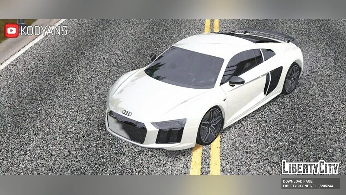 Audi R8 / GTA San Andreas (iOS, Android)