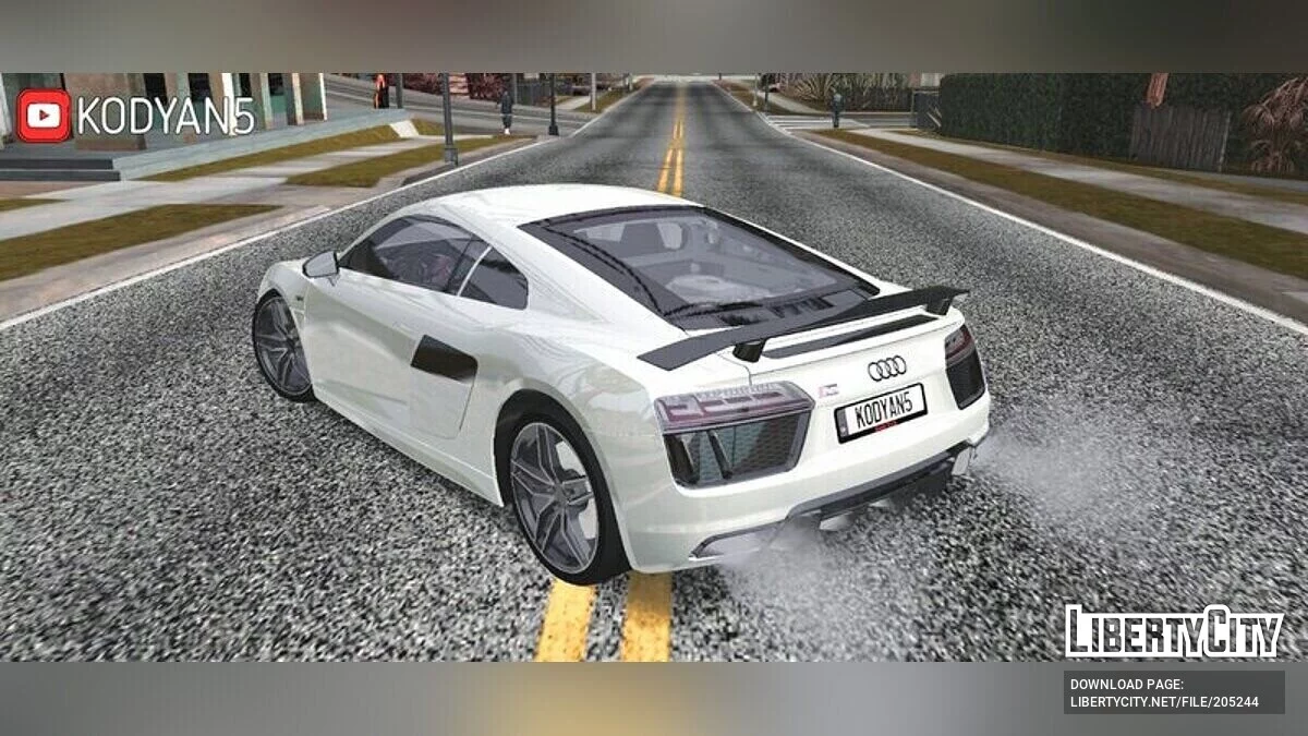 Audi R8 / GTA San Andreas (iOS, Android)