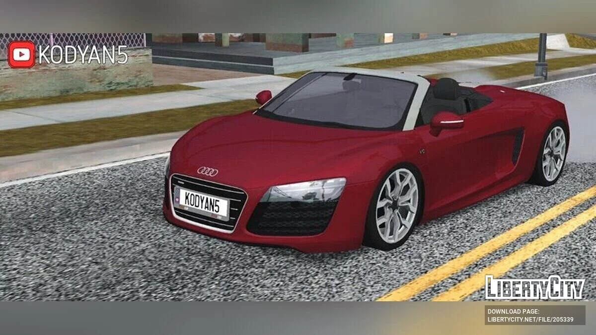 Audi R8 / GTA San Andreas (iOS, Android)