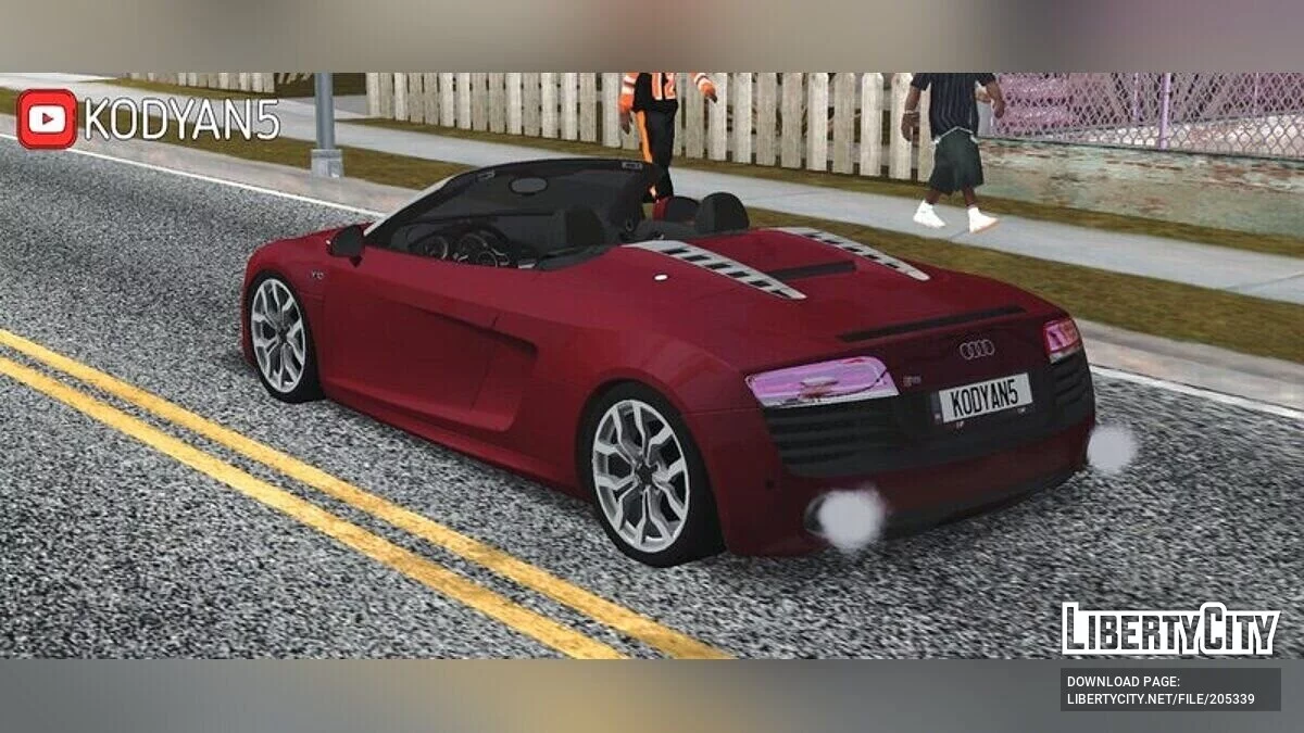 Audi R8 / GTA San Andreas (iOS, Android)
