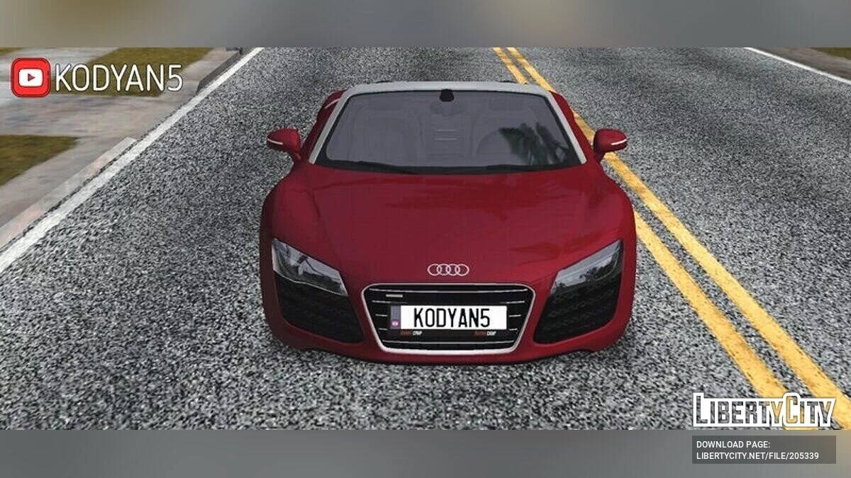 Audi R8 / GTA San Andreas (iOS, Android)