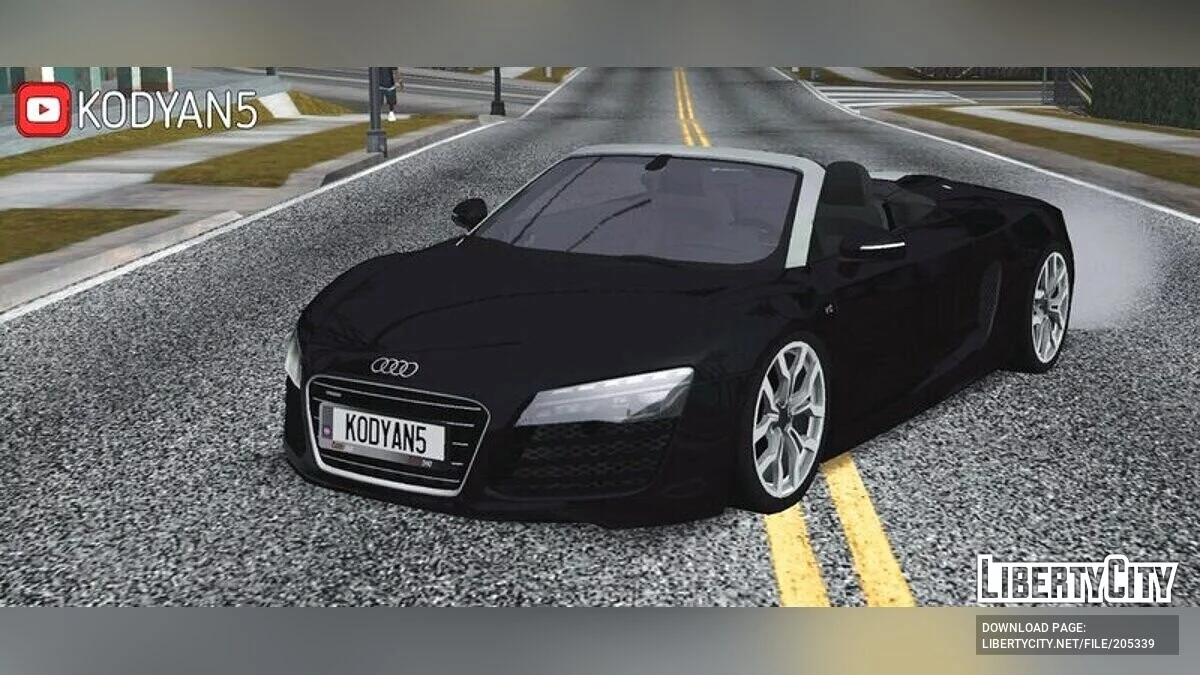 Audi R8 / GTA San Andreas (iOS, Android)