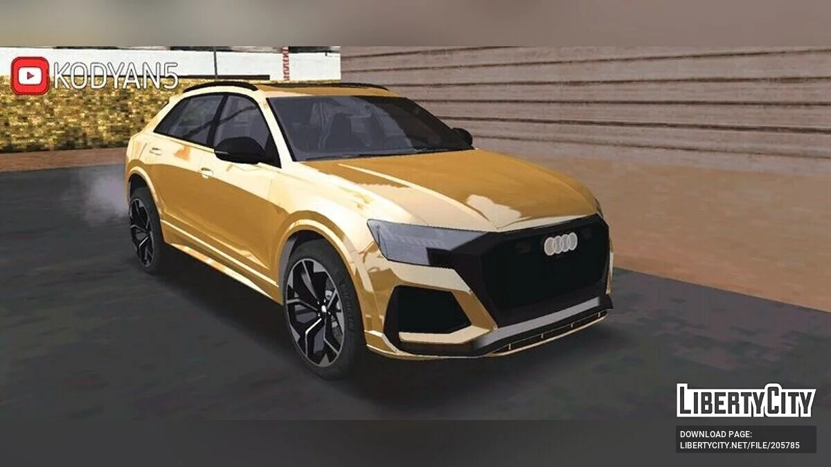 Audi RS Q8 2021 / GTA San Andreas (iOS, Android)