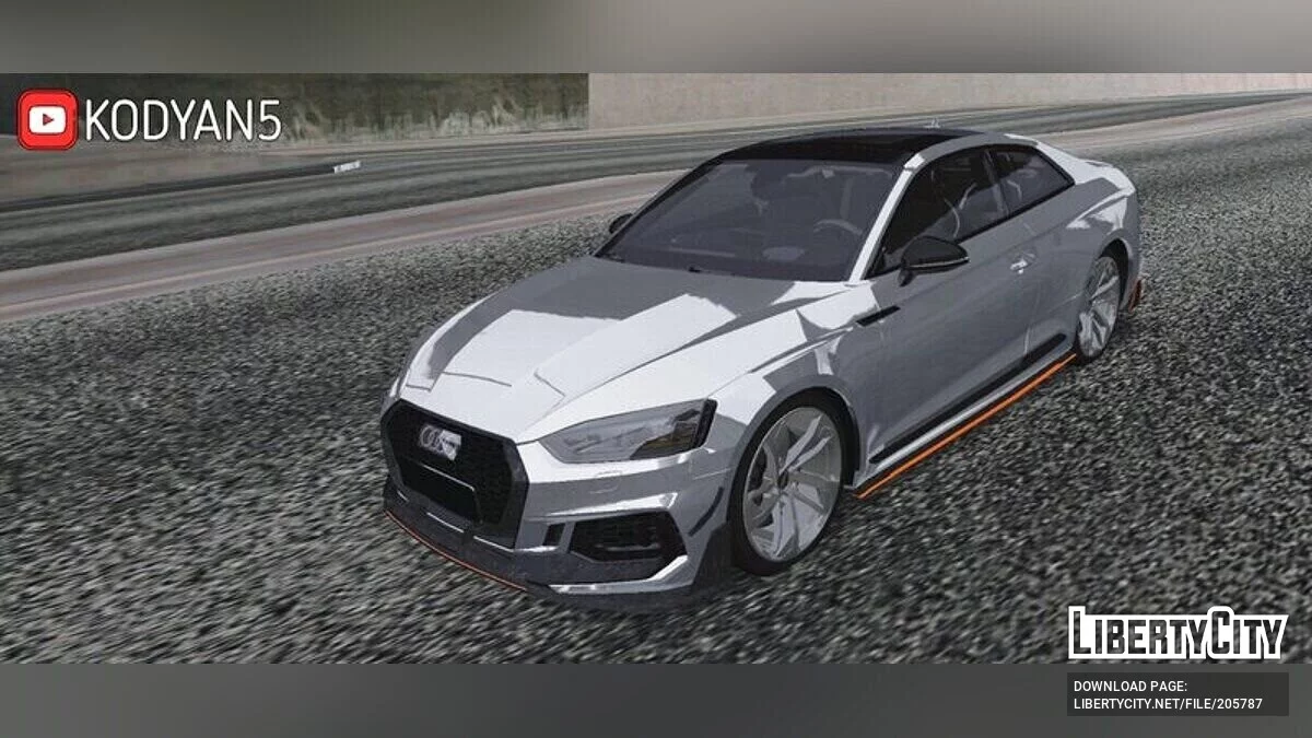 Audi RS5 2018 / GTA San Andreas (iOS, Android)