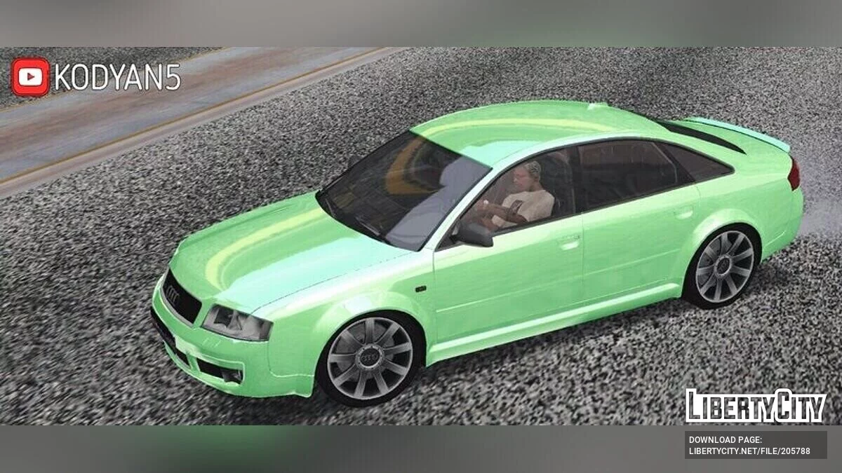 Audi RS6 2003 Sedan / GTA San Andreas (iOS, Android)