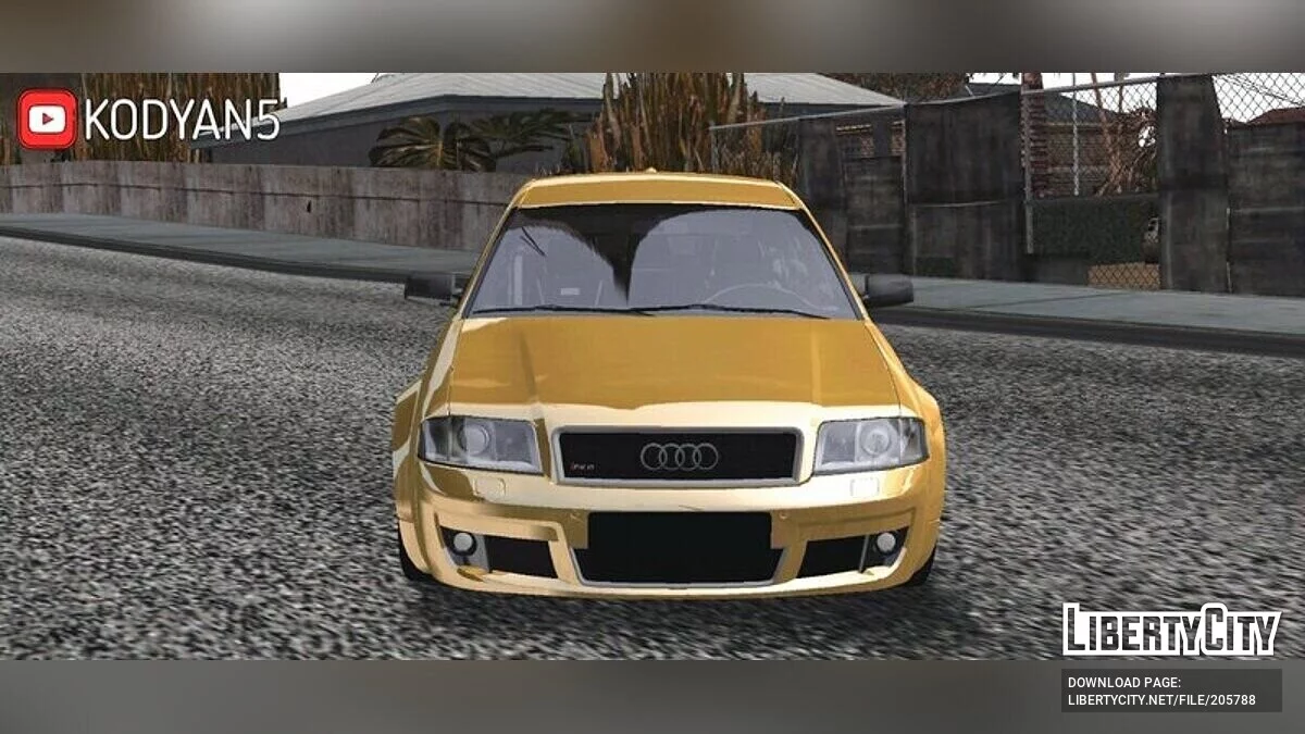 Audi RS6 2003 Sedan / GTA San Andreas (iOS, Android)